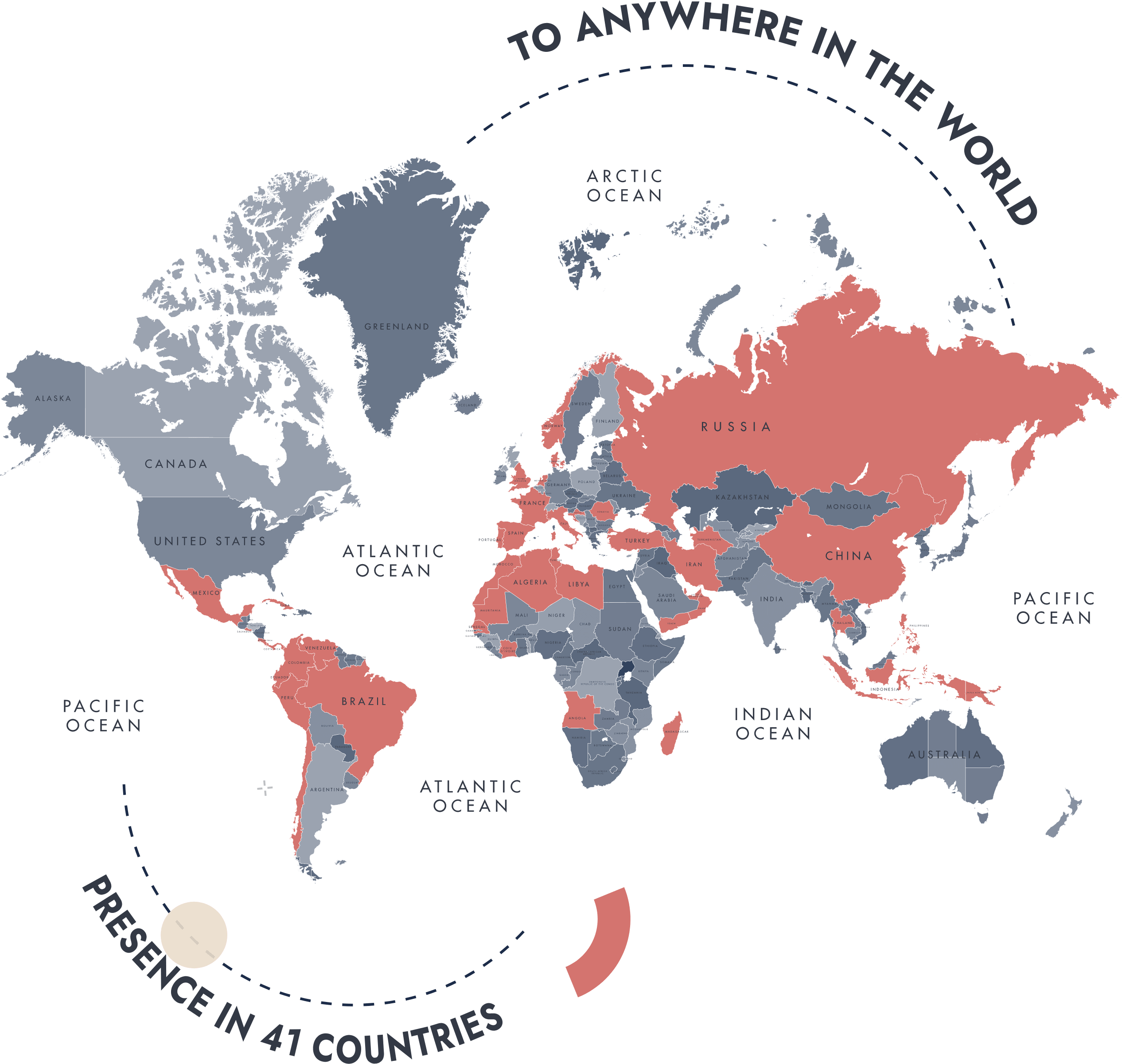 Presencia de Gaictech en el mundo